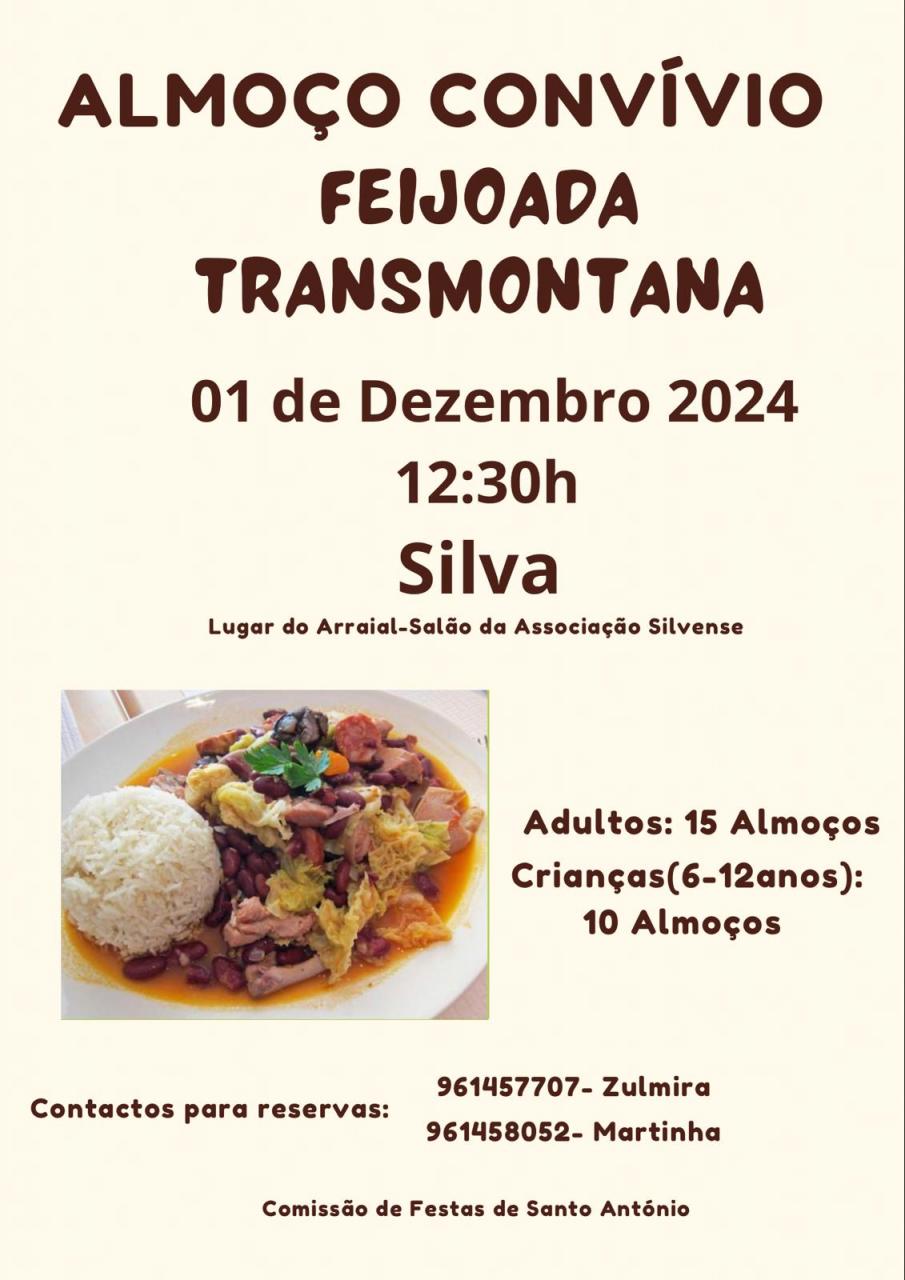 Almoço Convívio - Comissão Festas Santo António