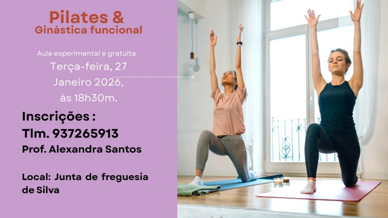 Aula experimental de Pilates